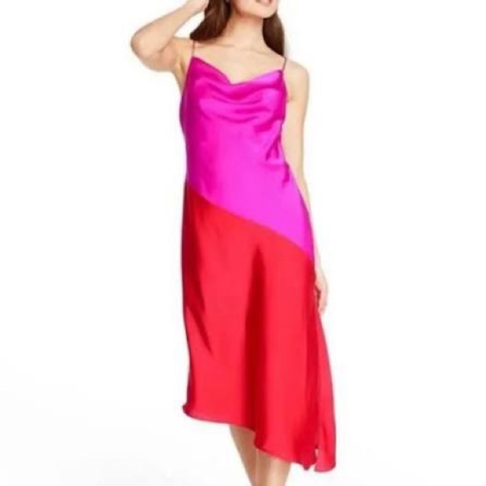 TARGET x CUSHNIE BIAS CUT COWL NECK DRESS